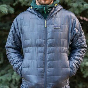 Patagonia Men's Micro Puff® Hoody *Green Trim*
